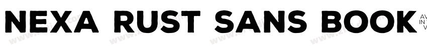 Nexa Rust Sans Book字体转换
